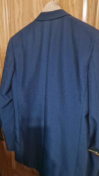 Traje chaqueta azul