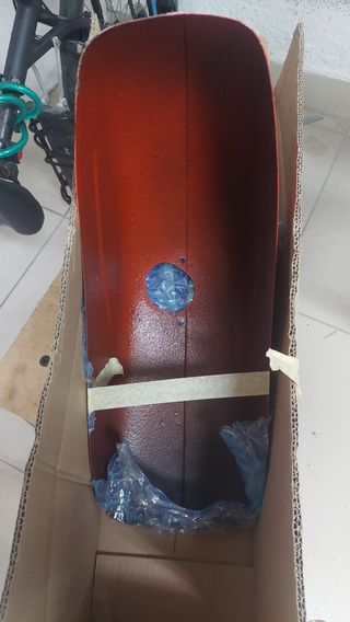 Guardabarros Vespa Primavera 125 rojo