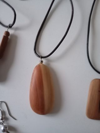 Joyería artesanal madera: todo x 5 euros!!