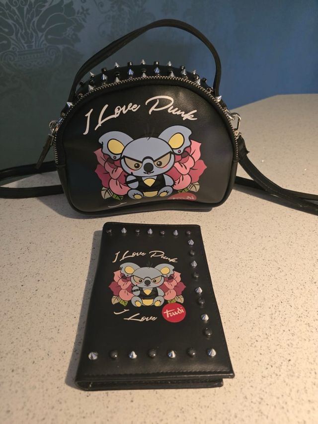 Borsa e Portafoglio Punk -Koala