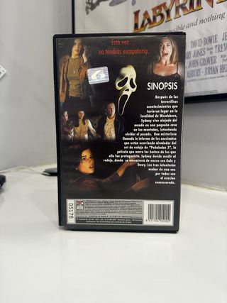 VHS Scream 3 - VIDEOCLUB CAJA GRANDE