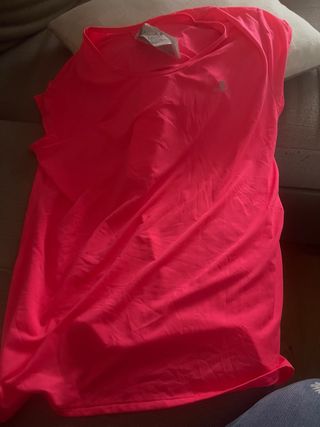 Camiseta Domyos fitness rosa - XL