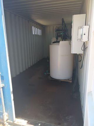 Sistema Riego Automático - Contenedor