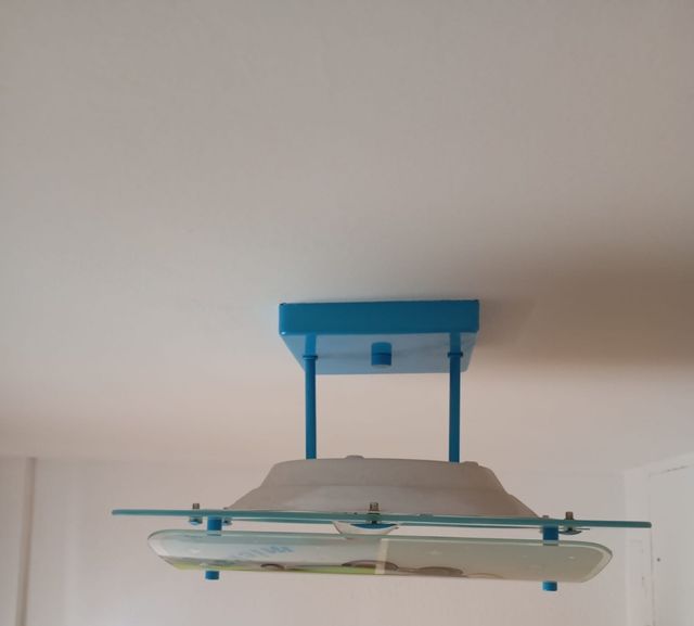 Lampara infantil techo Mickey Mouse