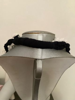Collana multifilo bicolore