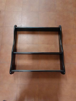 Estantería negra 3 baldas - Madera