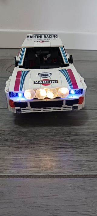 Lancia Delta Lego + Luci LED