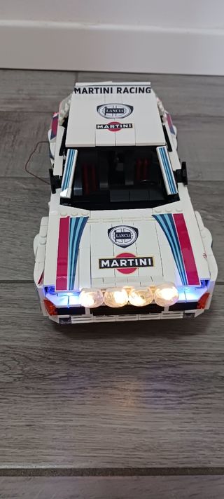 Lancia Delta Lego + Luci LED