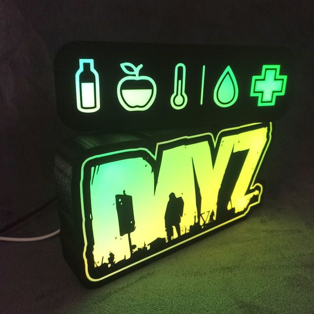 DayZ COMBO - LED RGB! Caixa de Luz!
