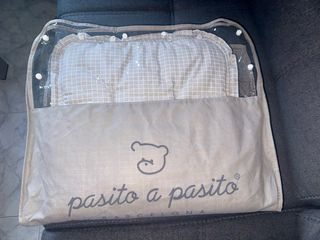 Saco capazo bebé gris - Pasito a Pasito