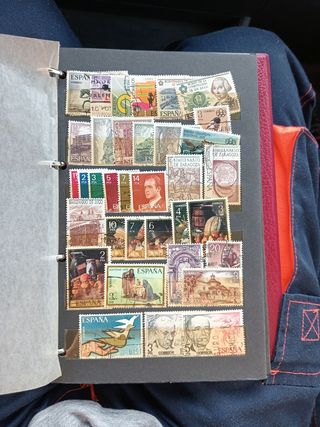 Álbum sellos antiguos España