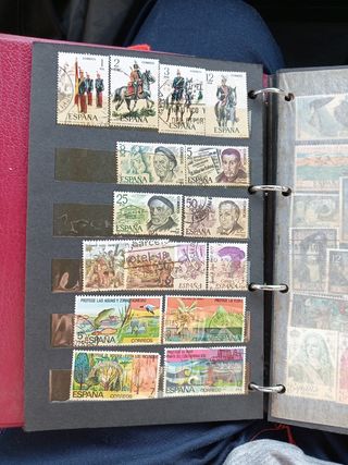 Álbum sellos antiguos España