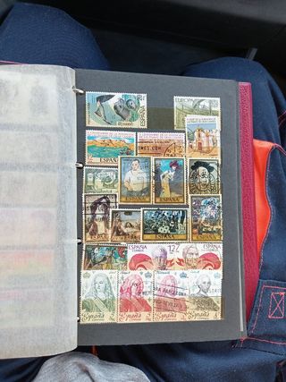 Álbum sellos antiguos España