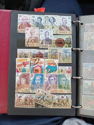 Álbum sellos antiguos España
