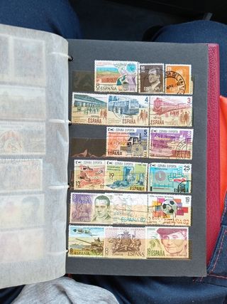 Álbum sellos antiguos España