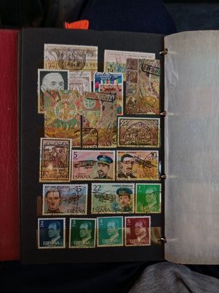 Álbum sellos antiguos España