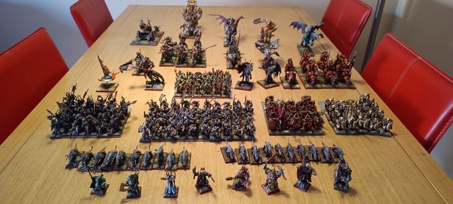 Ejército Warhammer: Guerreros del Caos (leer descr