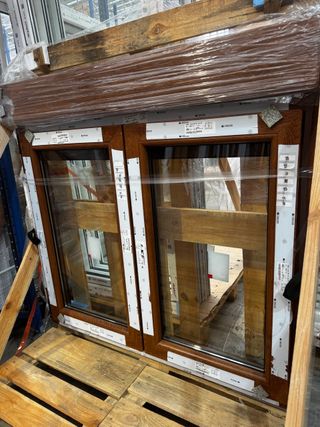 Ventana de PVC Corredera 800x500 Blanca Mate