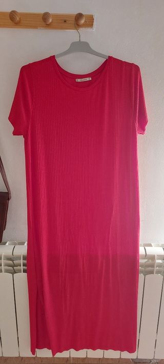 Vestido Pull&Bear rojo - Talla 5