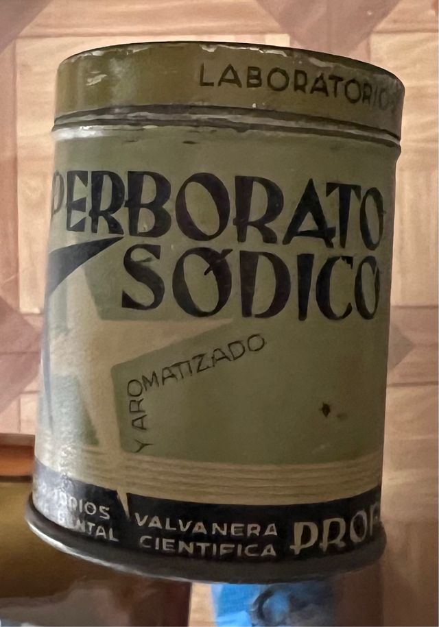 Latas vintage: Perborato & membrillo