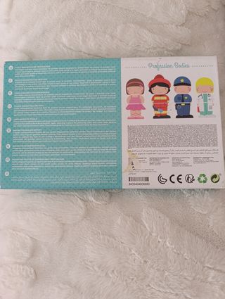 Puzzle Cuerpo Profesiones - Madera