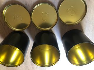 3 Latas Metalicas para Alimento