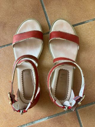 Sandali prima classe 39 rossi
