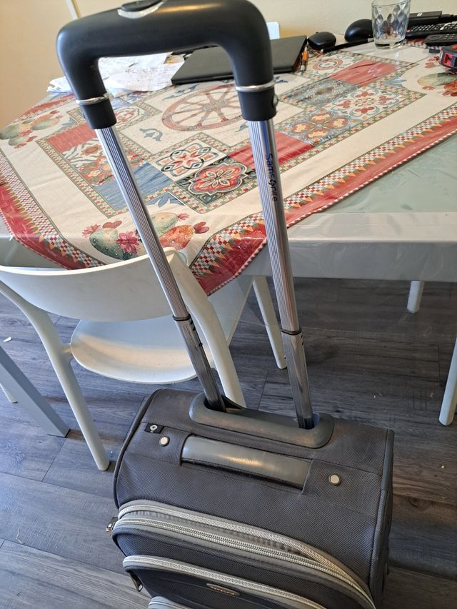 Samsonite Trolley 4 ruote. H 55 cm