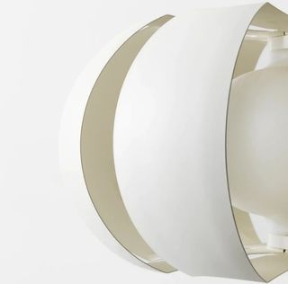 Lámpara IKEA techo blanca metal diámetro 55 cm