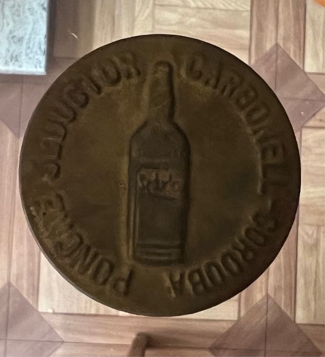 Chapa conmemorativa de ponche