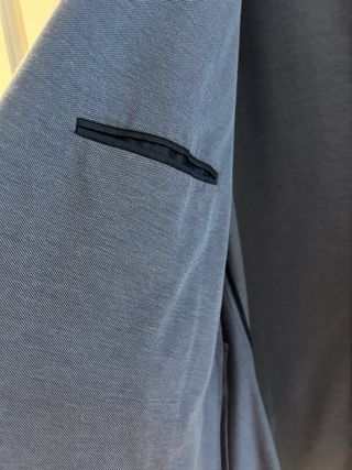 Americana de hombre de Mango azul - Talla 56 

