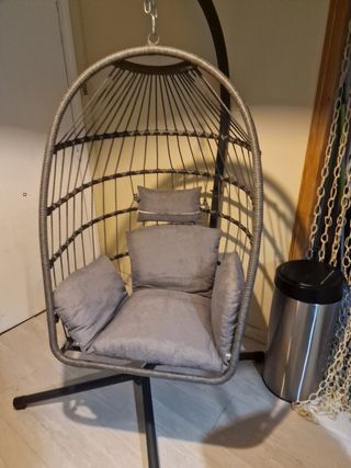 Sofa columpio gris - terraza