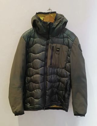 Chaqueta Blauer verde - Pluma
