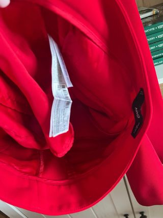 Traje rojo Mango - Talla XS