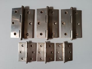 6 Bisagras Antigüas para Muebles