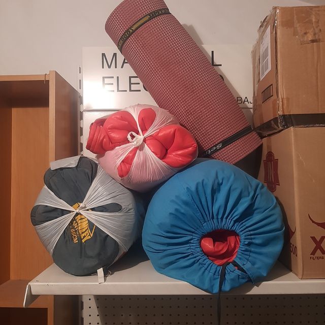 Sacos dormir usados - 3 unidades