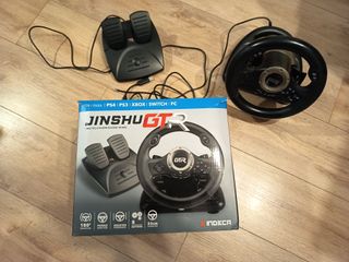 Volante Jinshu GTR - PS4, PS3, Xbox, Switch, PC