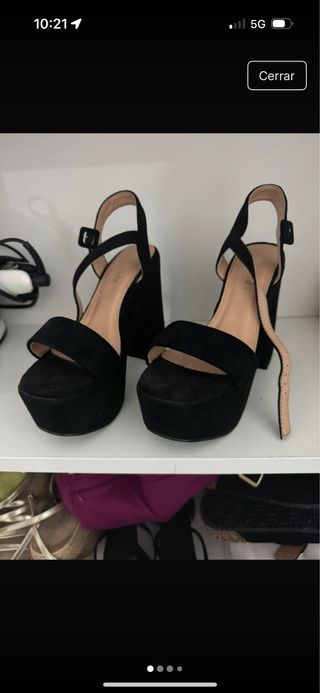 Tacones negros plataforma nuevos