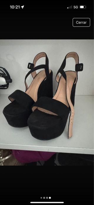 Tacones negros plataforma nuevos
