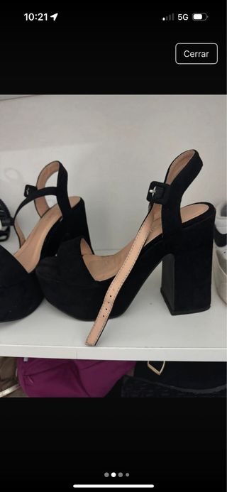 Tacones negros plataforma nuevos