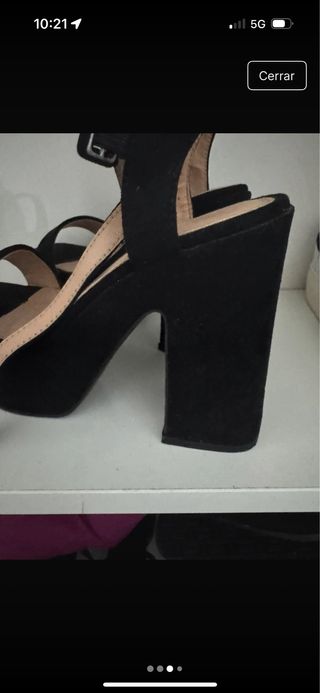 Tacones negros plataforma nuevos