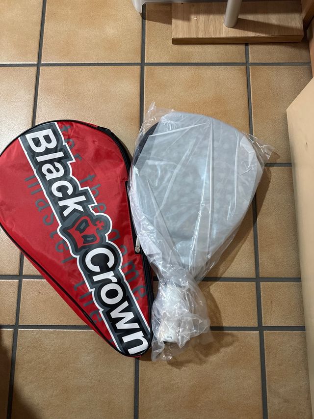 Pala pádel Black Crown Pitón NUEVA
