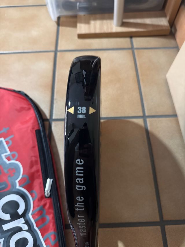 Pala pádel Black Crown Pitón NUEVA