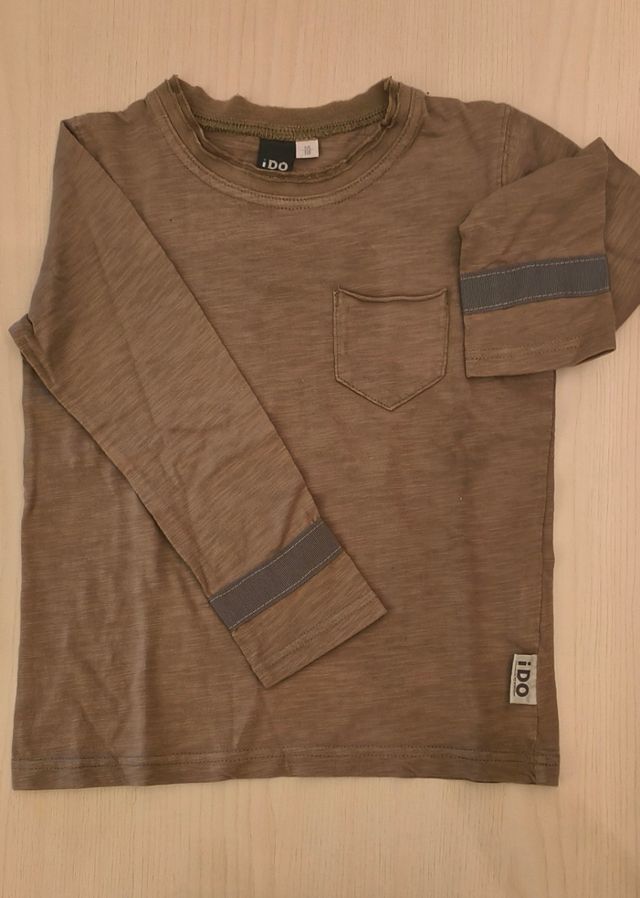 T-shirt IDO bimbo 5 anni - verde oliva