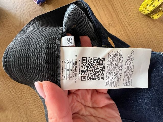 Falda vaquera azul - Talla S