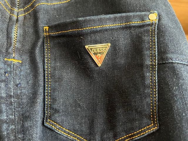 Falda vaquera azul - Talla S