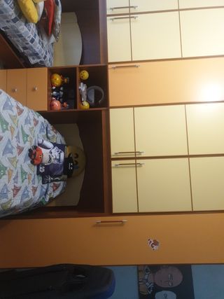 Cameretta bimbi - 2 letti + armadio