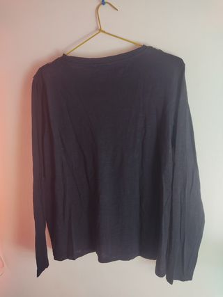 Camiseta negra Springfield XL