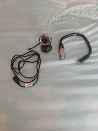 Webcam Portátil con Luz LED