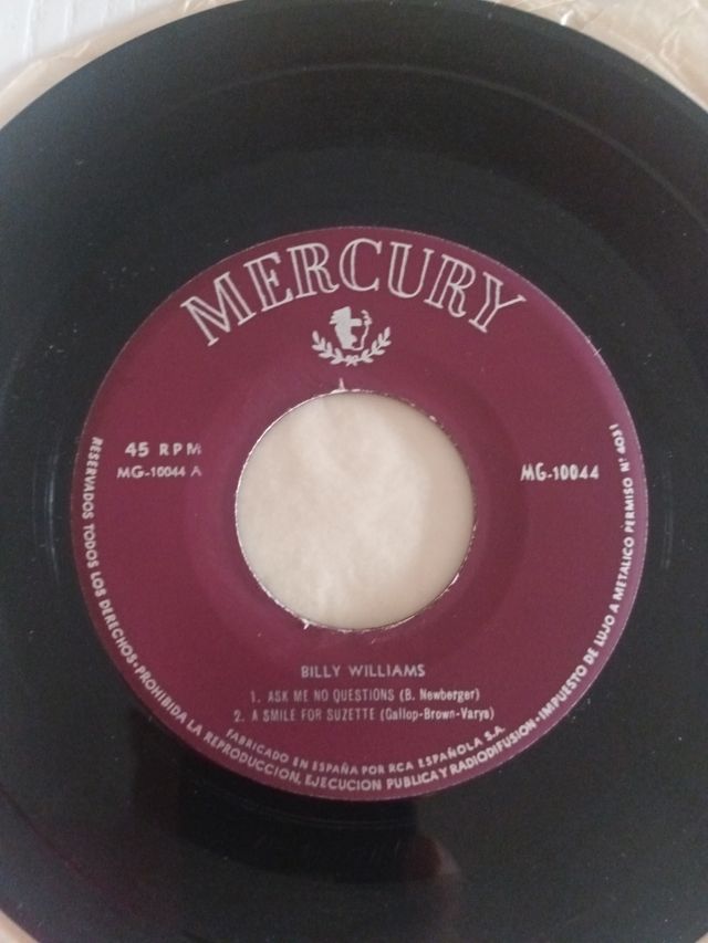 SINGLE BILLY WILLIAMS